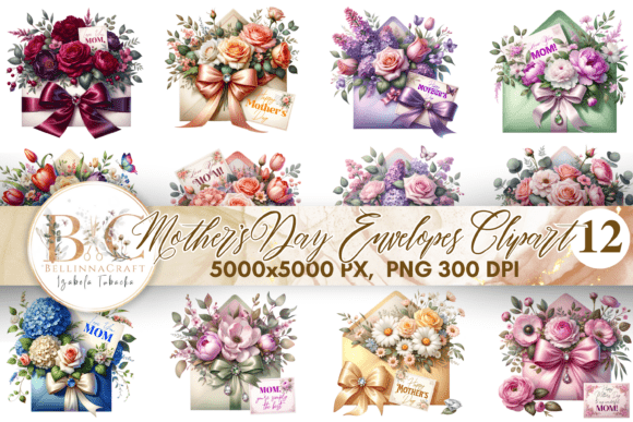 Download Mother's Day Envelopes Clipart - Premium Resources