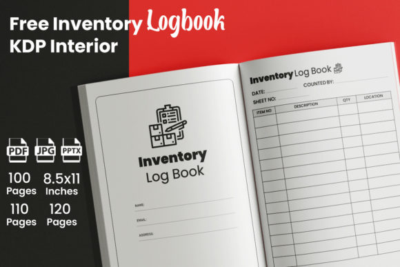 Download Free Inventory Logbook - KDP Interior - Interior Collection