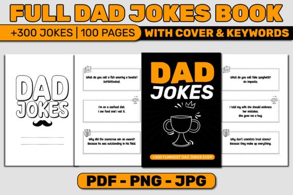 Download DAD JOKES BOOK | KDP INTERIOR + COVER - Interior Collection